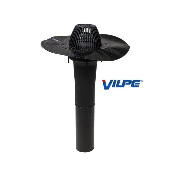 Водостічна воронка, фланець бітум АМ - Ø110 630мм