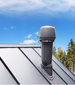 Прохідний елемент Vilpe CLASSIC VINO для труб Ø110-160 Сірий