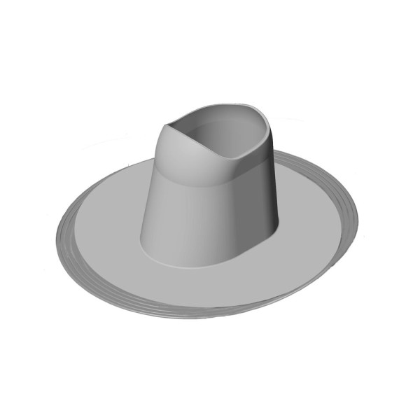 ПВХ воріт COLLAR PVC для HUOPA високої Сірий