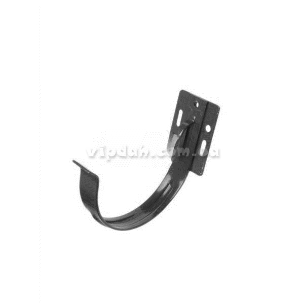 Кронштейн ринви  сталевий лобовий Wavin Ø130 колір Коричневий