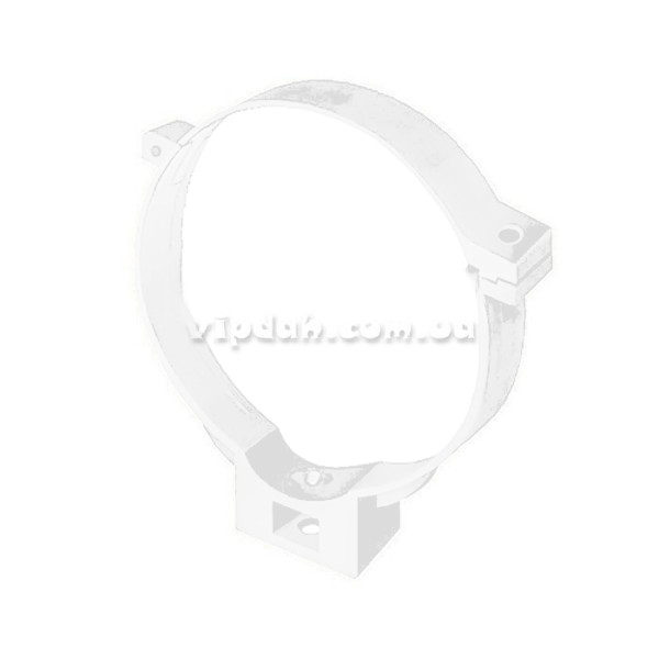 Хомут труби поліпропіленовий Wavin Ø90 колір Коричневий