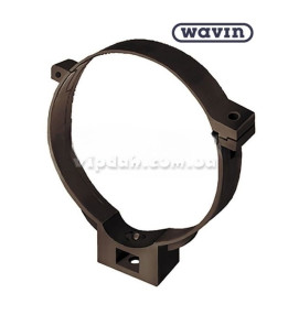 Хомут труби поліпропіленовий Wavin Ø110 колір Коричневий