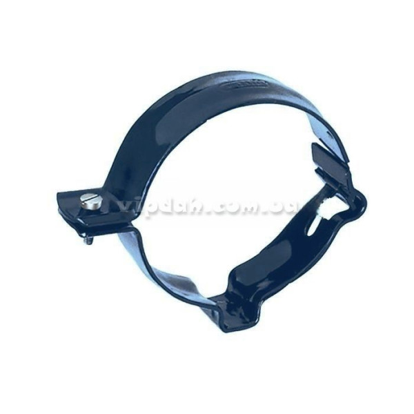 Скоба труби універсальна металева Wavin Ø110 колір Коричневий