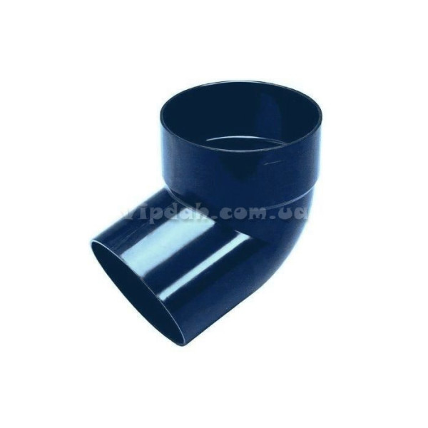 Відвід однораструбовий 67 ° Wavin Ø90 колір Коричневий