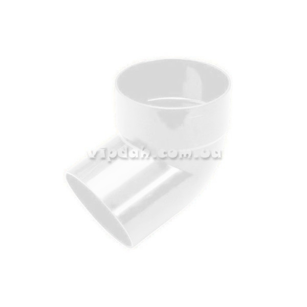 Відвід однораструбовий 67 ° Wavin Ø90 колір Коричневий