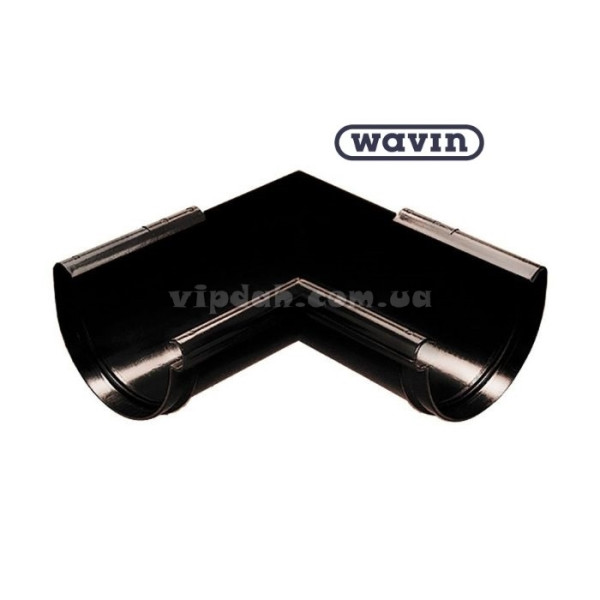 Кут ринви внутрішній 135 ° Wavin Ø100 колір Коричневий