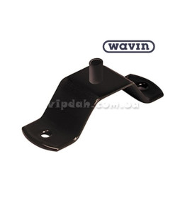 Упор "лапка" сталевий для хомута труби Wavin колір Коричневий