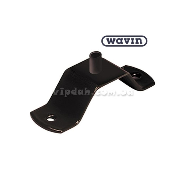 Упор "лапка" сталевий для хомута труби Wavin колір Коричневий