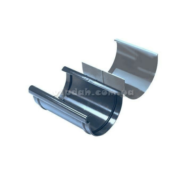 Муфта ринви з вкладкою Wavin Ø130 колір Коричневий