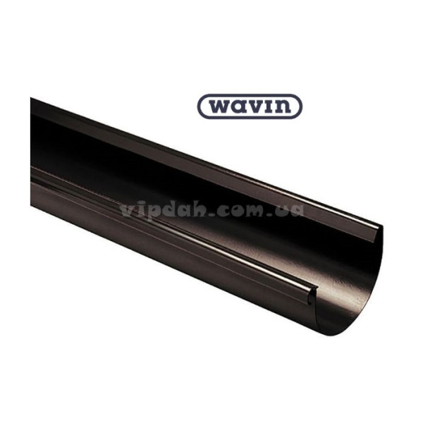 Ринва Wavin Ø100 довжина 3м колір Коричневий