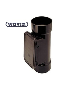 Ревізія без решітки Wavin Ø110 колір Коричневий