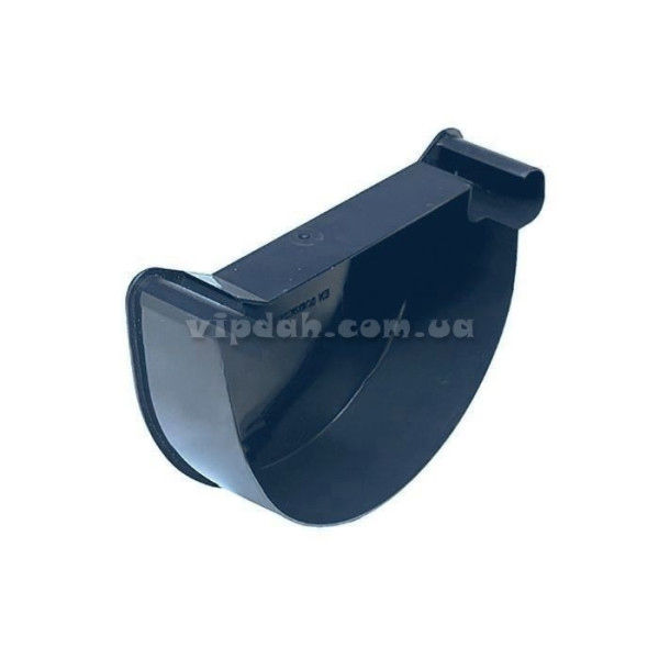 Заглушка внутрішня ліва Wavin Ø130 колір Коричневий