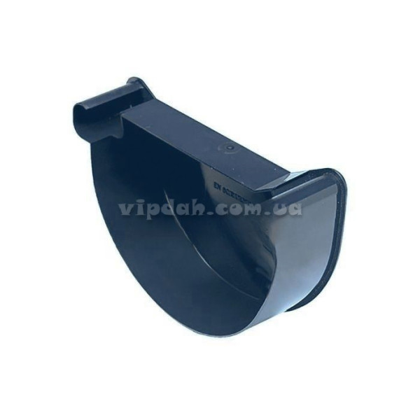 Заглушка внутрішня права Wavin Ø160 колір Коричневий