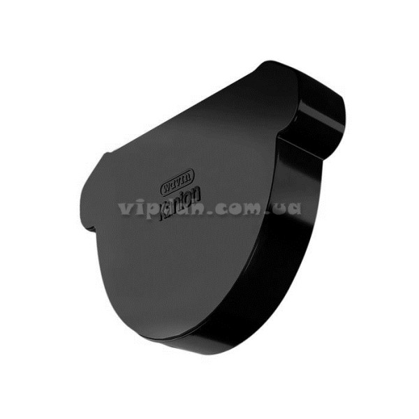 Заглушка наружная универсальная Wavin Ø160 цвет Коричневый