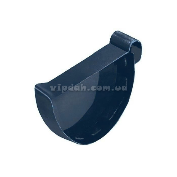 Заглушка зовнішня ліва Wavin Ø100 колір Коричневий