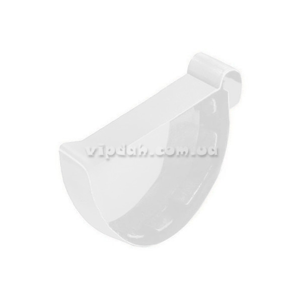 Заглушка зовнішня ліва Wavin Ø100 колір Коричневий