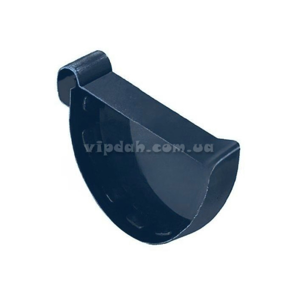 Заглушка зовнішня права Wavin Ø100 колір Коричневий