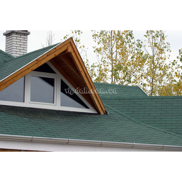 Бітумна черепиця IKO Superglass 3TAB 01 Black