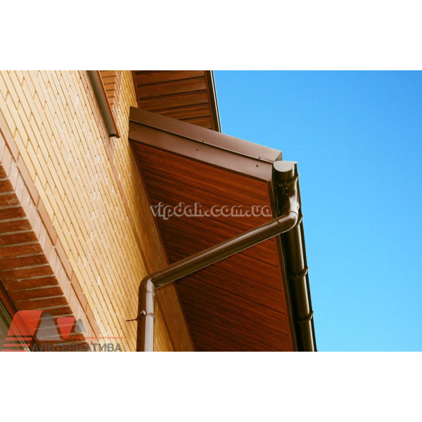 Тримач труби метал шпилька 160мм PROFiL Ø100 колір Коричневий