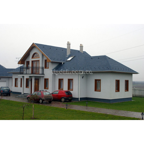 Бітумна черепиця IKO Superglass-Biber 07 Dual Brown