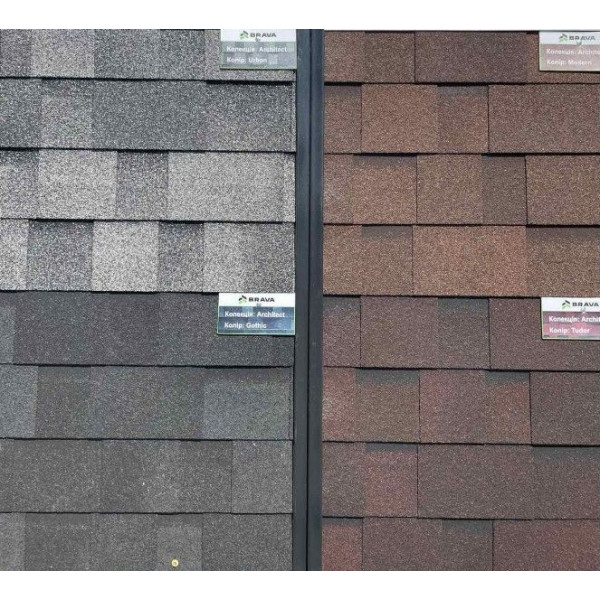 Двошарова бітумна черепиця BRAVA Architect Modern