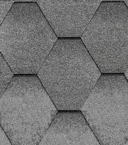 Бітумна черепиця BRAVA Сота Сіра