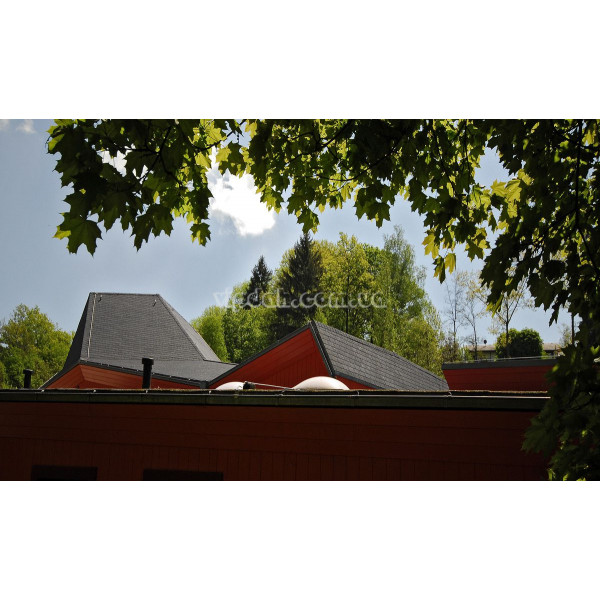 Бітумна черепиця IKO Superglass 3TAB 01 Black