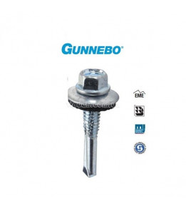 Саморіз оцинк покрівельний GUNNEBO по металу 5,5х35мм