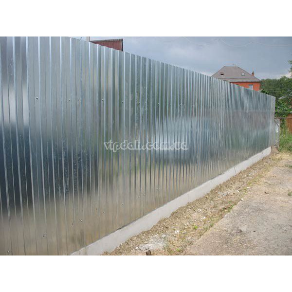 Профнастил ПР-8 оцинкований