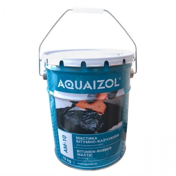 Мастика бітумно-каучукова АМ-10 10кг