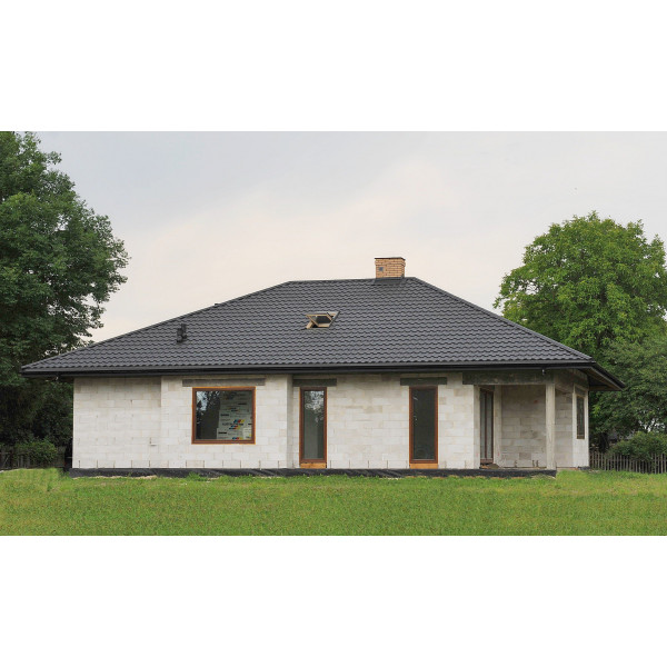 Металочерепиця Арад класік Прушиньскі 0,50 мм Arcelor Польща/Німеччина матова