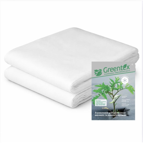 Агроволокно Greentex р-19 (1,60 х 10м) біле