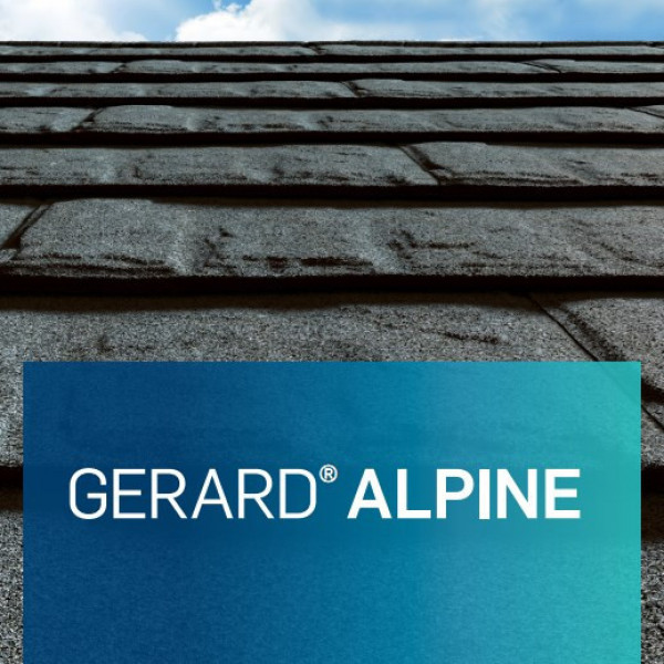 Композитна черепиця GERARD Alpine Slate (Алпайн Слейт)