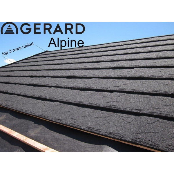 Композитна черепиця GERARD Alpine Slate (Алпайн Слейт)