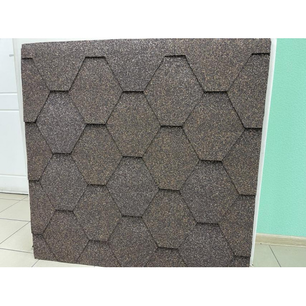 Бітумна черепиця Акваізол Мозаїка Корсика