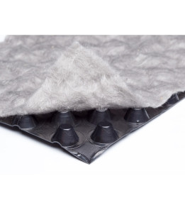 Мембрана шипоподібна профільована 500+100 г/м² Гідростоп ГЕО (2м*15м)