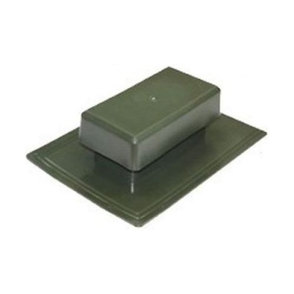 Скатний вентилятор прямокутний Коричневий