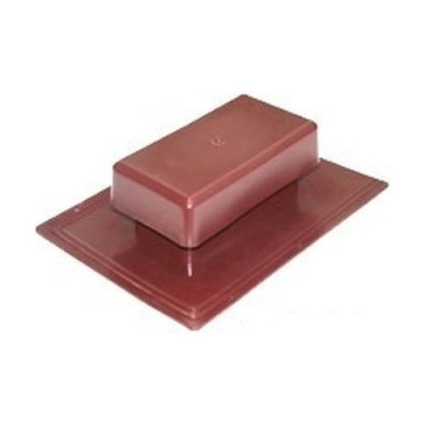 Скатний вентилятор прямокутний Коричневий