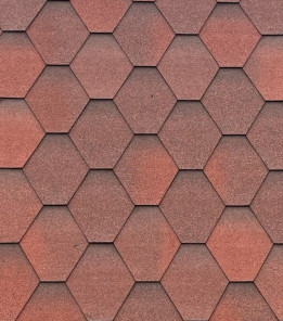 Бітумна черепиця Акваізол Мозаїка Вогняна лава