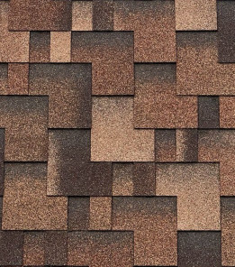 Бітумна черепиця Акваізол Акцент Віскі