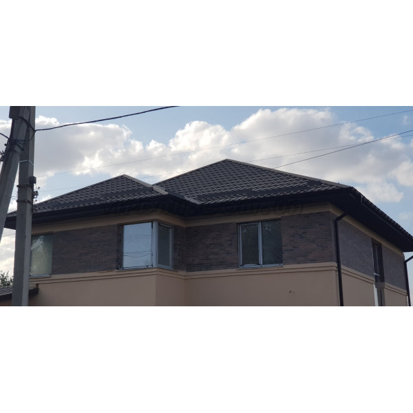 Металочерепиця Арад класік Прушиньскі 0,50 мм Arcelor Польща/Німеччина матова