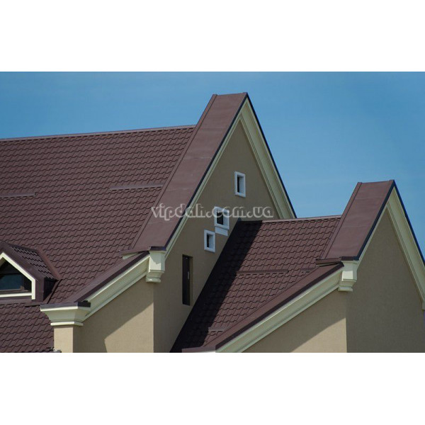 Металочерепиця Арад класік Прушиньскі 0,50 мм Arcelor Польща/Німеччина матова