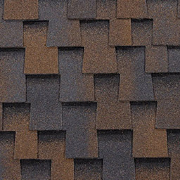 Бітумна черепиця BTM Shingle Dragon (зуб) Кава-мідь