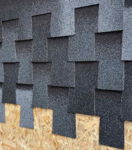 Бітумна черепиця BTM Shingle Dragon (зуб) Сірий пісок