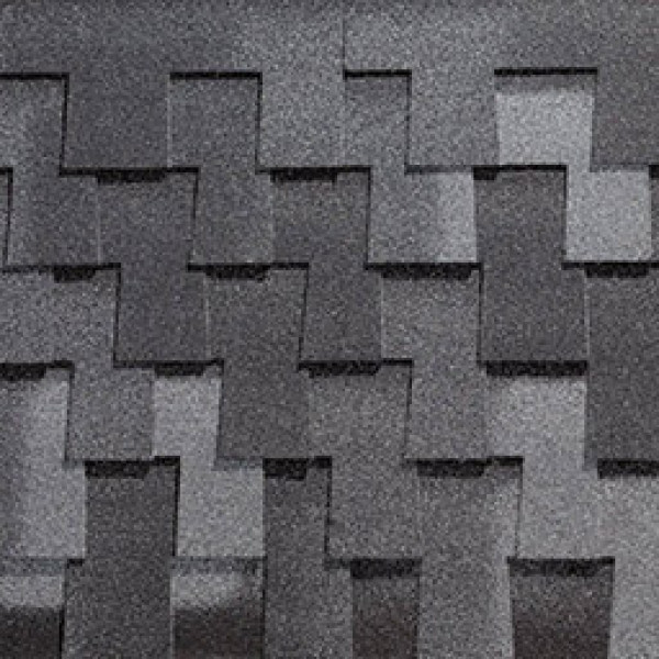 Бітумна черепиця BTM Shingle Dragon (зуб) Сірий пісок