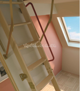 Сходи FAKRO LTK Thermo з дерева