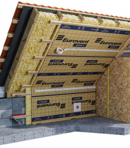 Пароізоляційна мембрана Eurovent Aktiv 3 140