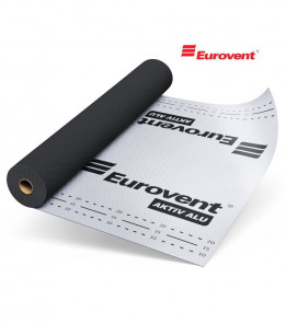 Алюмінієва пароізоляційна мембрана Eurovent Aktiv Alu 110