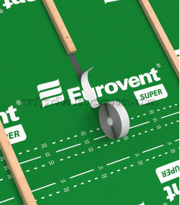 Eurovent Butyl Pro двостороння бутилова клейка стрічка під контробрешітку