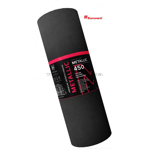 Покрівельна мембрана під фальцеву покрівлю Eurovent Metallic 450
